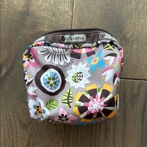 LeSportsac Limited Edition mini pouch with floral motif